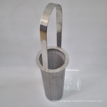 Stainless Steel Basket Type Filter/Basket Filter Cartridge